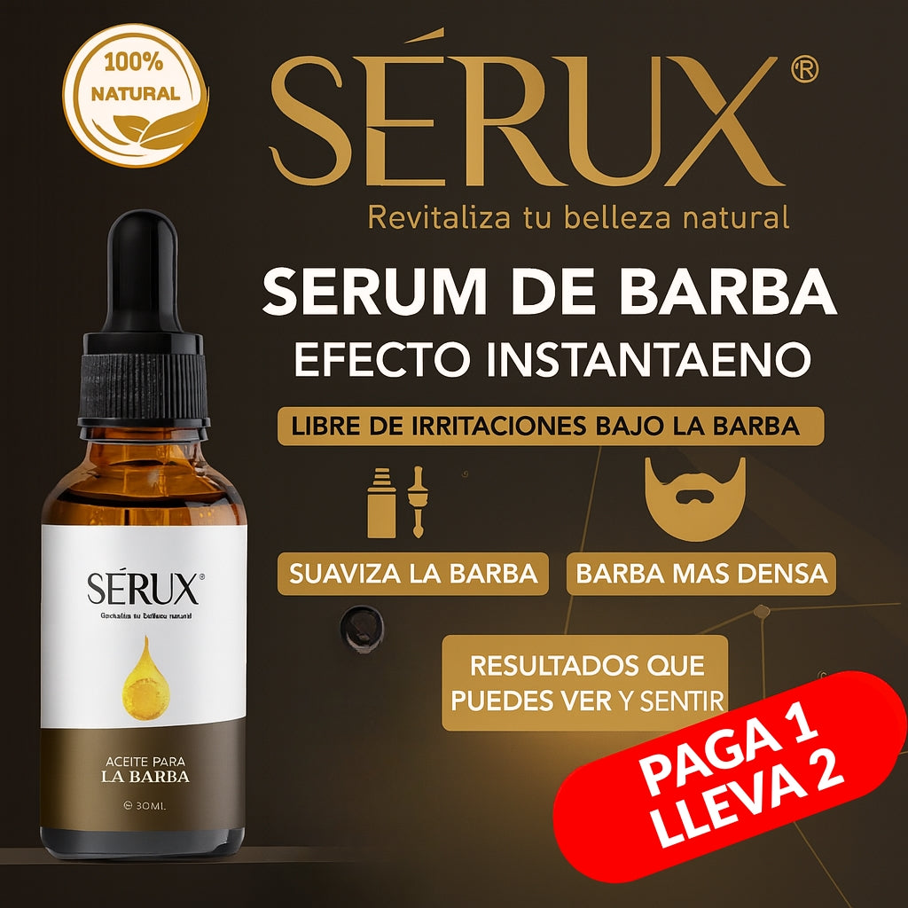 Aceite Sérux Barba x 2 Und