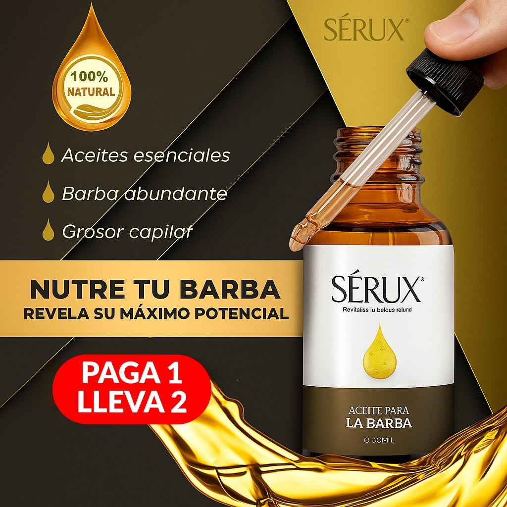 Aceite Sérux Barba x 2 Und