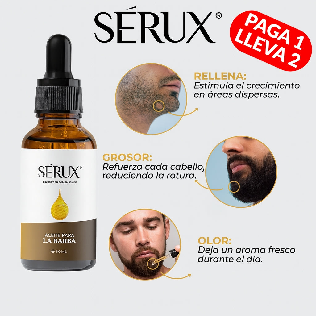 Aceite Sérux Barba x 2 Und